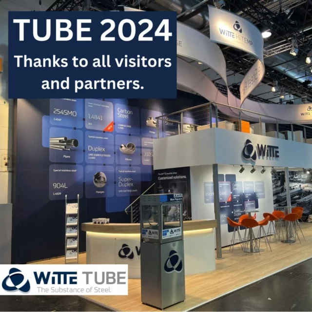 Fünf Tage Volldampf! Vielen Dank an alle unsere Besucher und Partner, die unseren Stand auf der TUBE 2024 besucht haben....